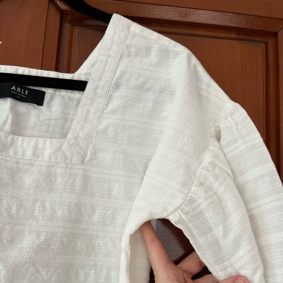 Able Square Neck Blouse - Picture 5 of 13